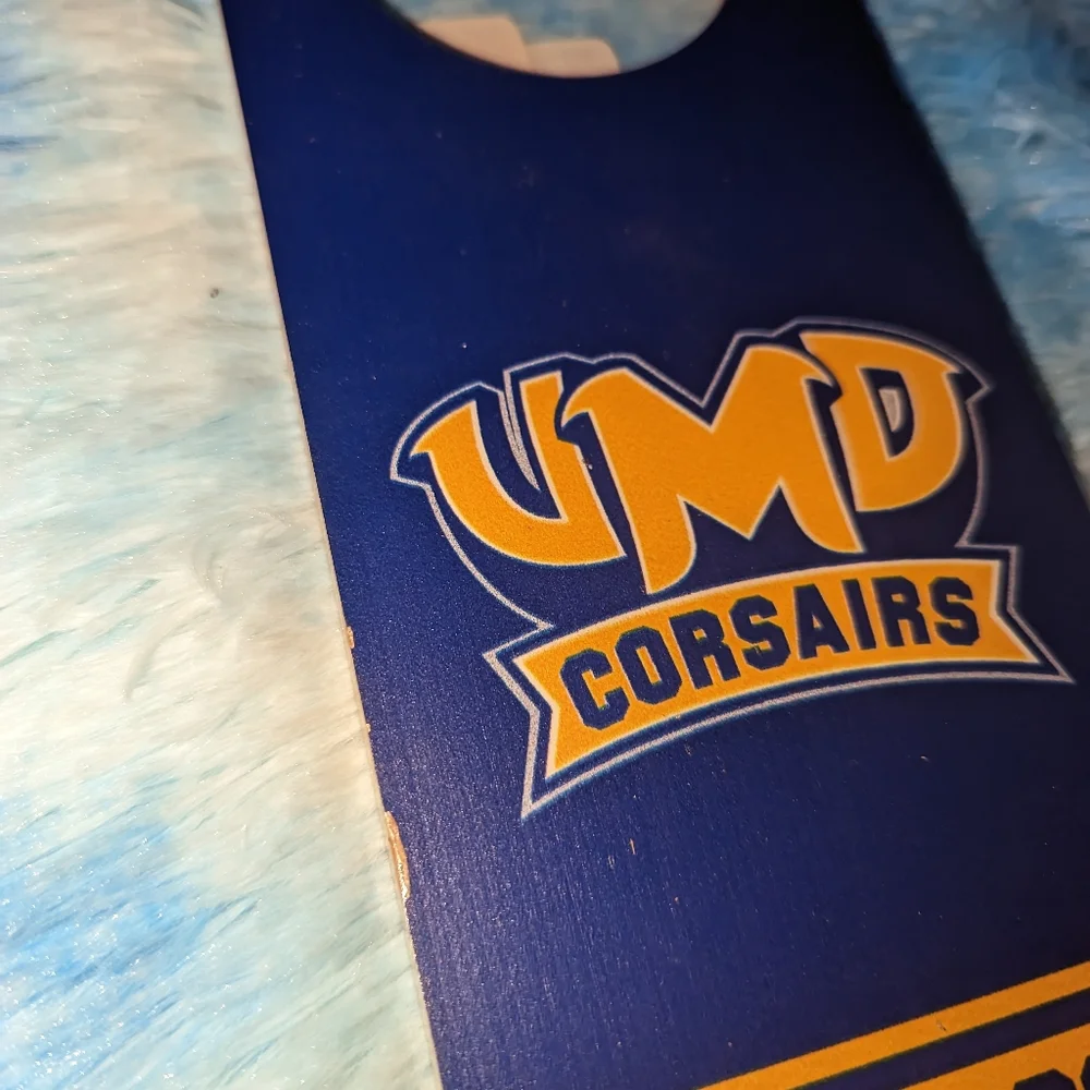 UMass Dartmouth Corsairs 2-Sided Tier Door Hanger - Picture 10 of 15